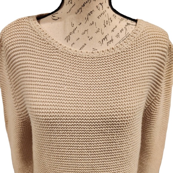 Cotton On Knit Wear Small Tan‎ Sweater *Fits more like a Large* - Picture 2 of 7